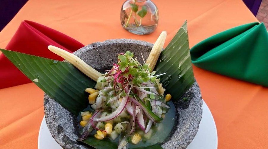 Aguachile (Shrimp Nayarit style)