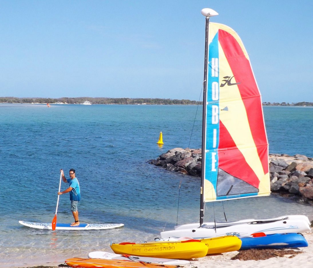 golden beach catamaran hire