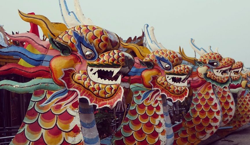 Hue is the former residence of the emperor and capital. Full of local clubs and touristy bars, the city's heart is still the old palace.