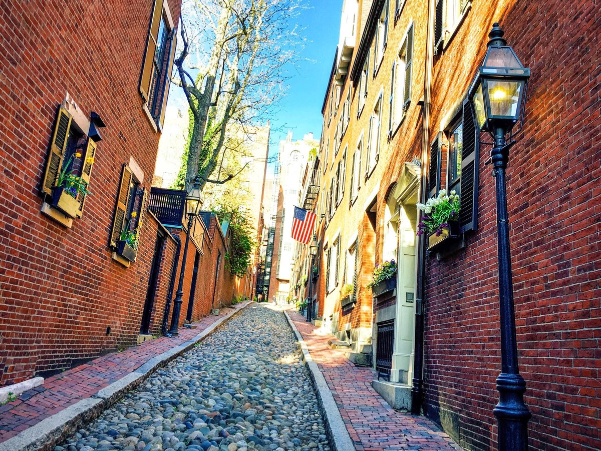 Since Revolutionary Times, Boston's Beacon Hill Has Been a Coveted