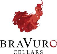 We love our logo... an abstract painting of a matador's cape in motion.