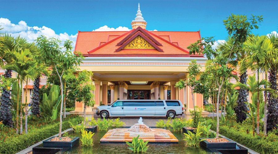 Sokha Siem Reap Resort & Convention Center entrance face