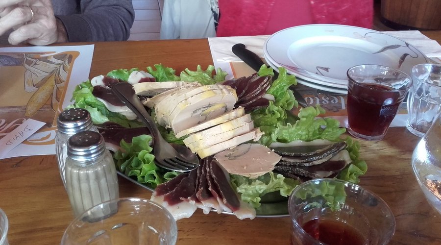 Assiette landaise