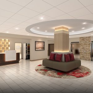 New and Improved Lobby and Reception. 