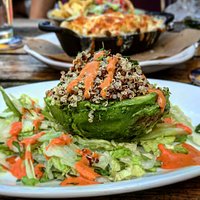 Quinoa Stuffed Avocado