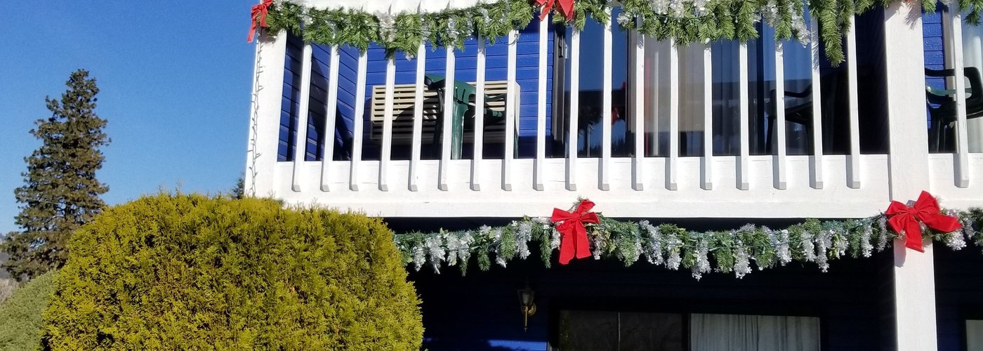 Ready for the holidays at the Wedge Mountain Inn!