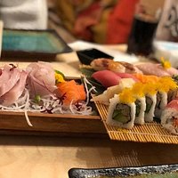 Sample of the Omakase Platter.