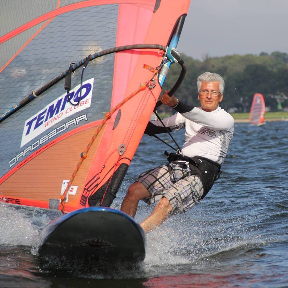 WindSurf antes do Temporal na Represa do Guarapiranga em São Paulo