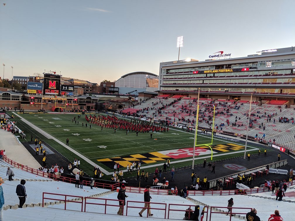 Md Terps Football Stadium Seating Chart Elcho Table 