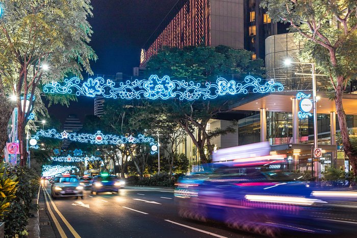 Orchard Road Singapore at Night, Orchard Road is a 2.2 kilo…