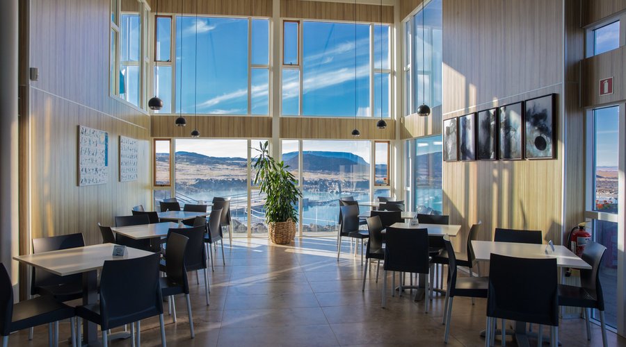 Enjoy light meals in a beautiful setting