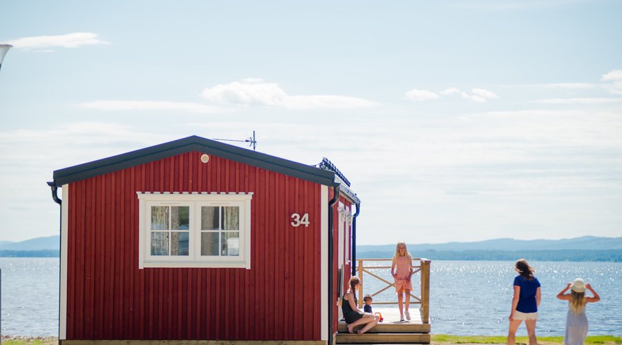 Sjöutsikt från Strandhusen