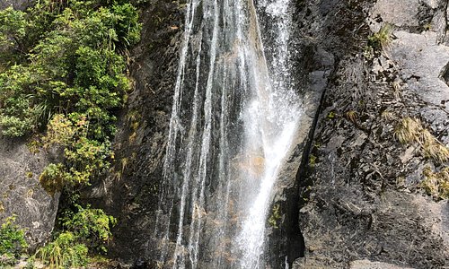 Waterfalls along the way