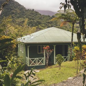 Exterior view of one of Ambassabeth's cabins