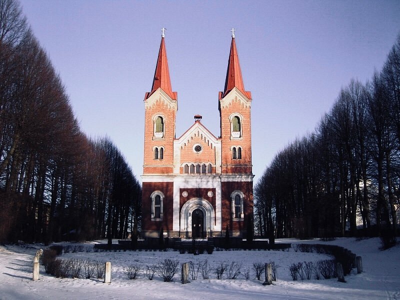 Костел в городе Пултуск