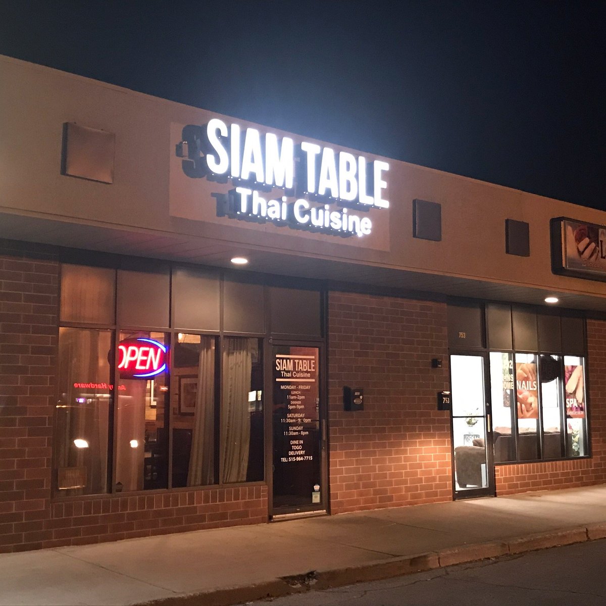 SIAM TABLE, Ankeny - Menu, Prices & Restaurant Reviews - Order Online ...