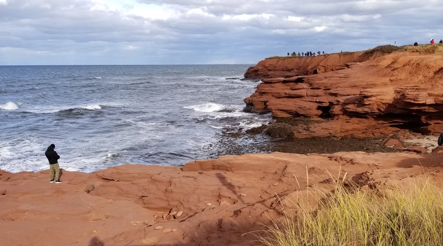 Actual colors of Cavendish Cliffs