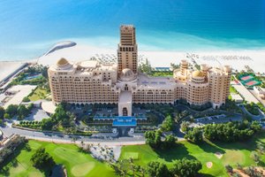 Waldorf Astoria Ras Al Khaimah in Ras Al Khaimah, image may contain: Resort, Hotel, City, Condo