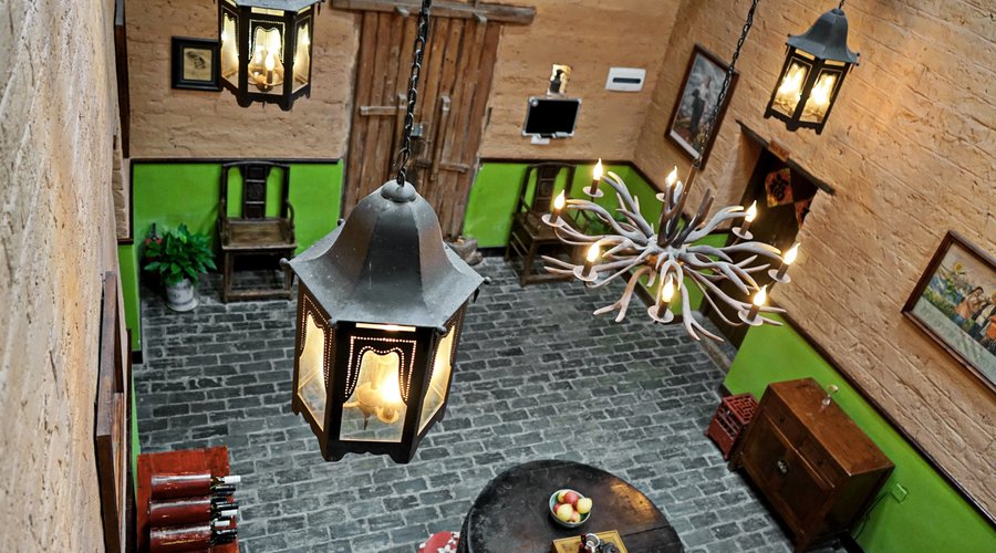 Farmhouse lobby, Yangshuo Village Inn, Moon Hill