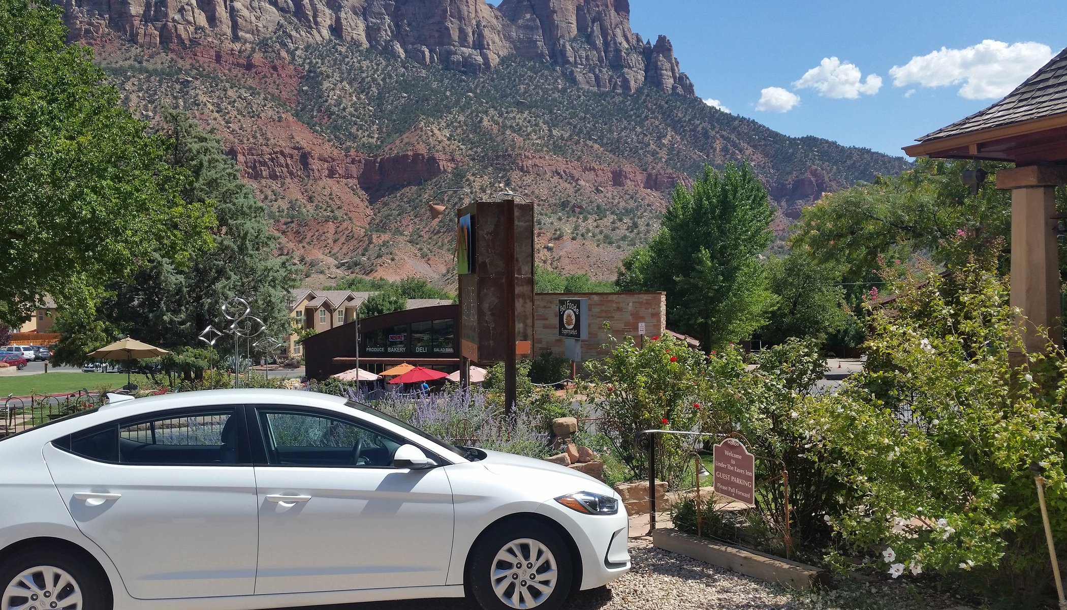 Under the Eaves Inn at Zion National Park by null