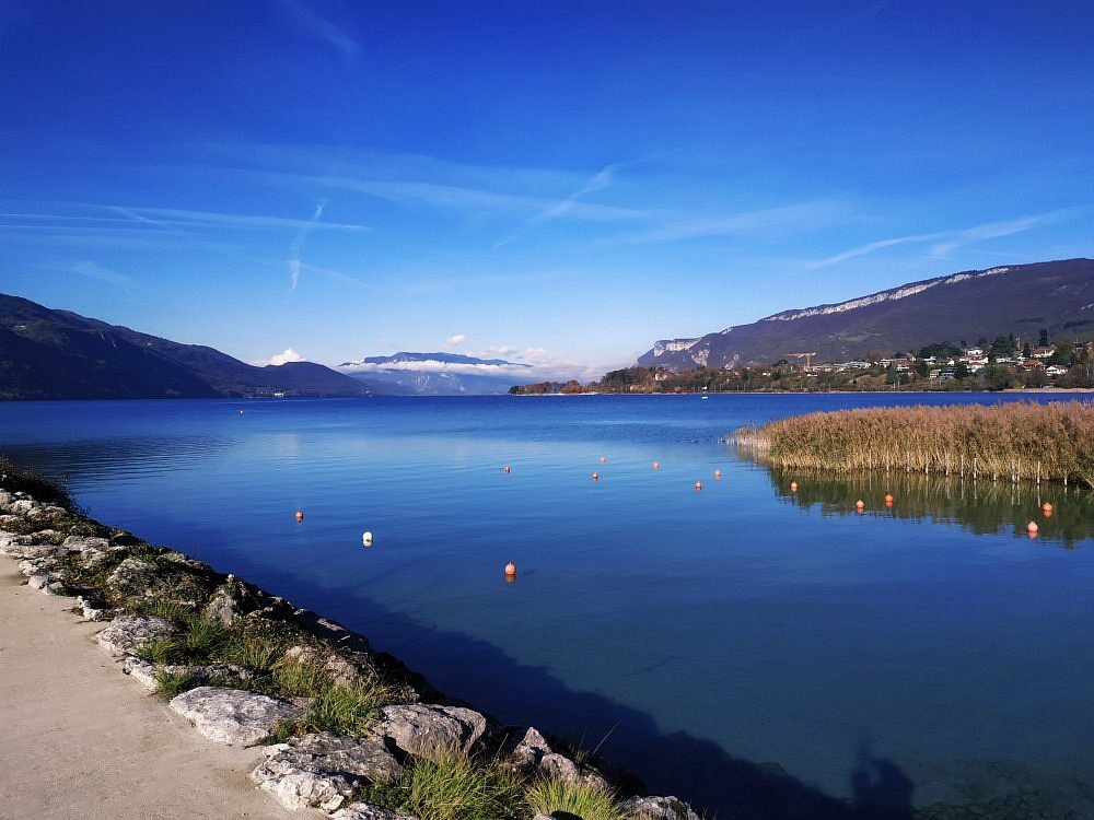 Image of Aix les Bains, Lac du Bourget, Dampfer Hautecombe