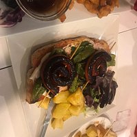 Torrada de chistorra con allioli