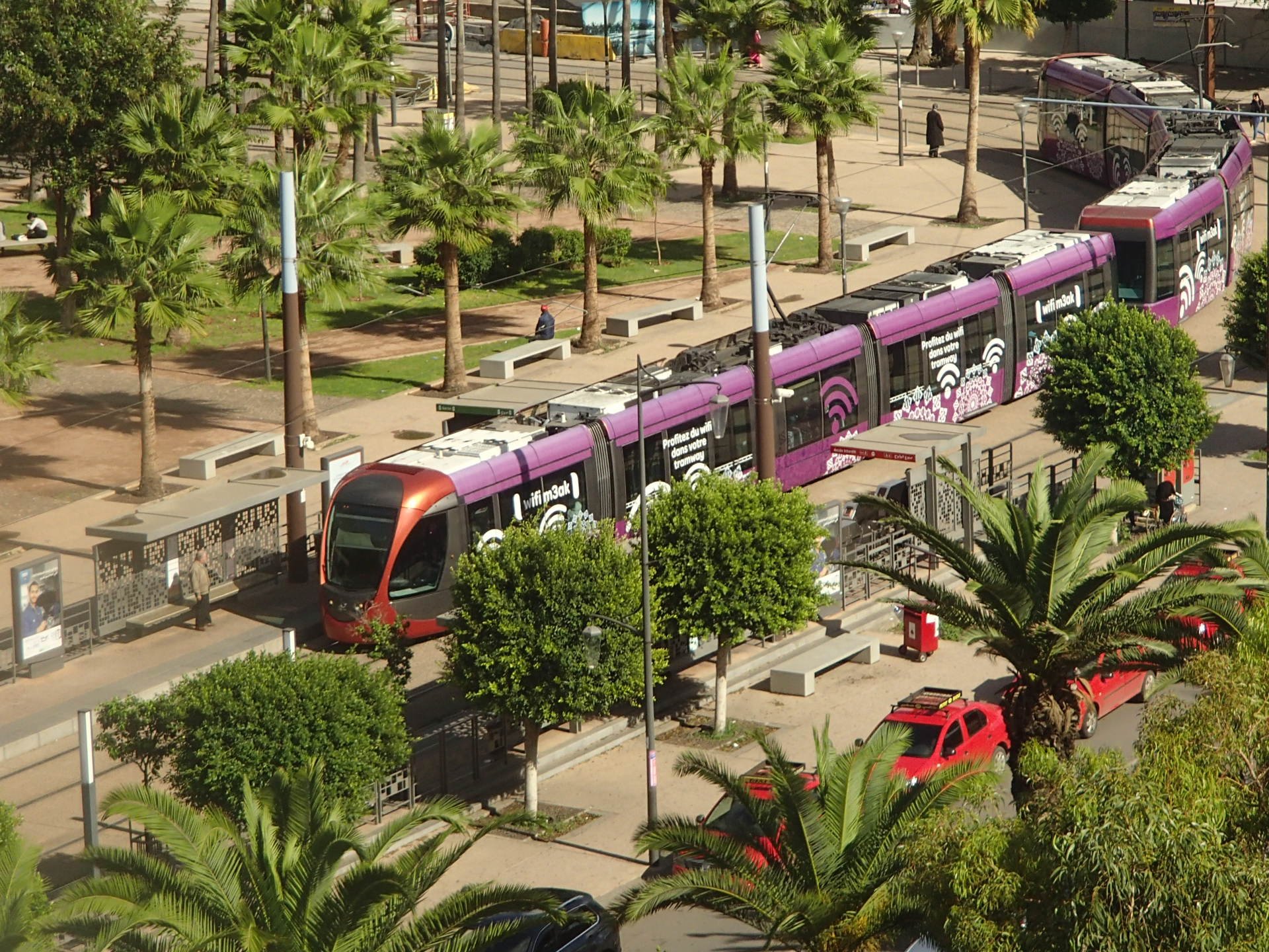 casa port to casablanca airport train