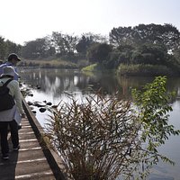 木道を歩くのは楽しいですが、冬場は防寒対策を十分にしてください