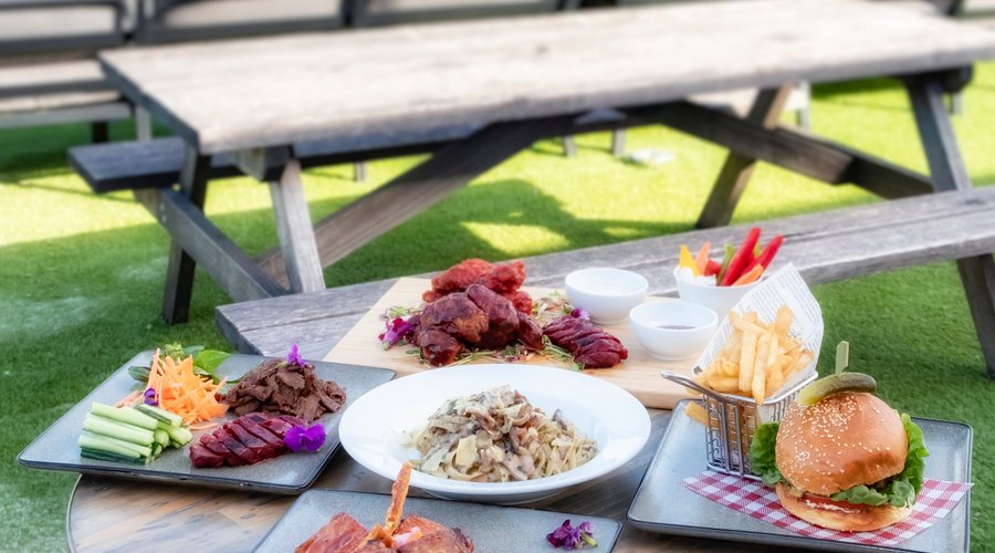 Eat from our delicious Play District menu
