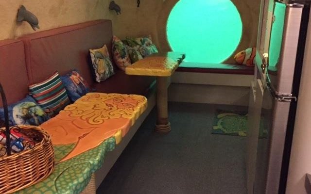 This is the common room where you can use your smart phones or ipad to share with family and friends where you are and what you're doing.  Great fun!!!