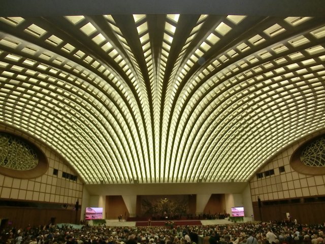 Vatican City Nervi Hall ( Aula Nervi or Paolo VI ) International