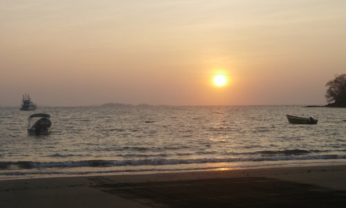 Pacific sunset