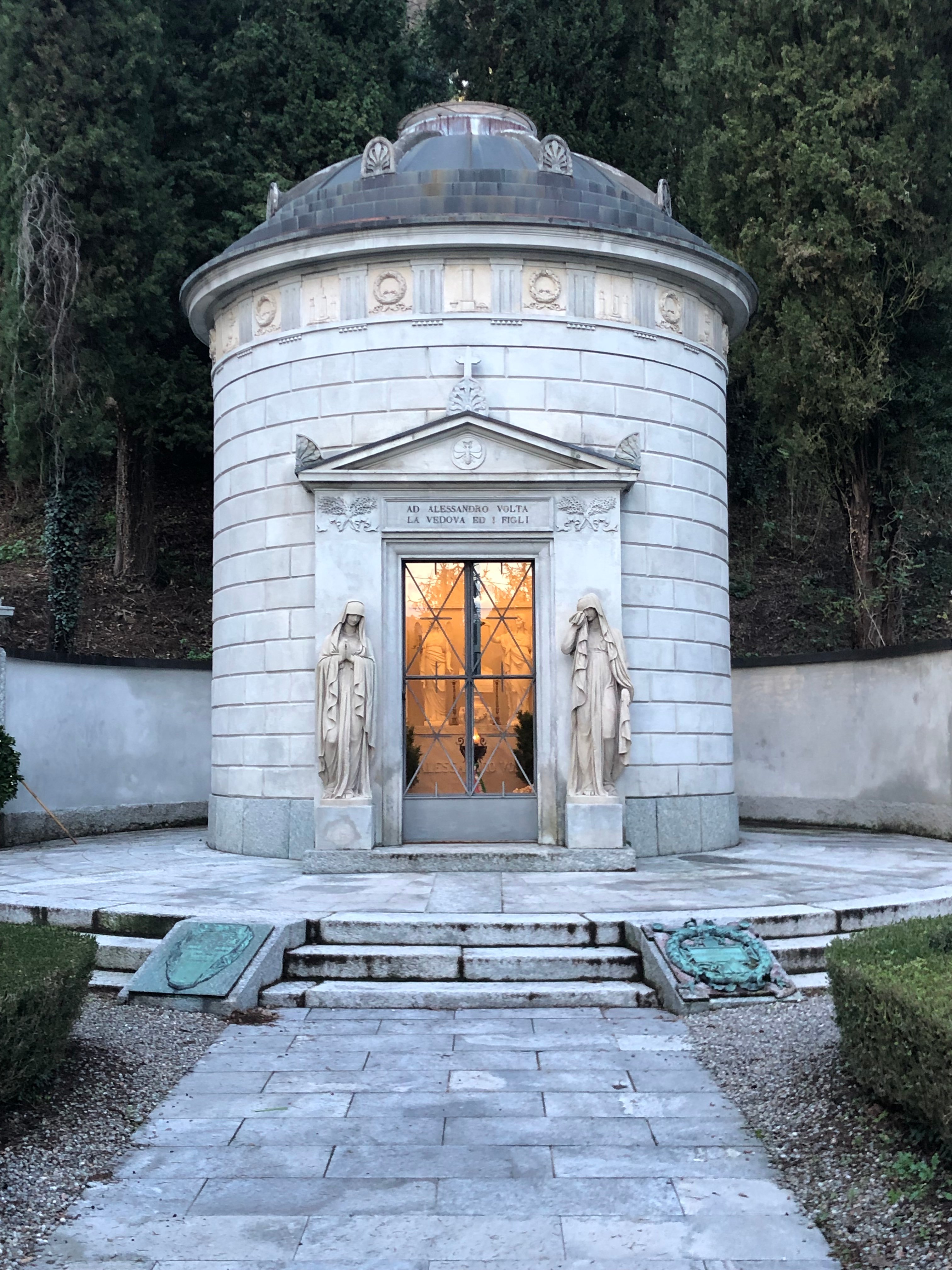 CAMMAGO VOLTA LA TOMBA DI ALESSANDRO VOLTA 61924 