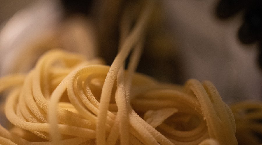 Hand made pasta at Tartufo Classic Italian