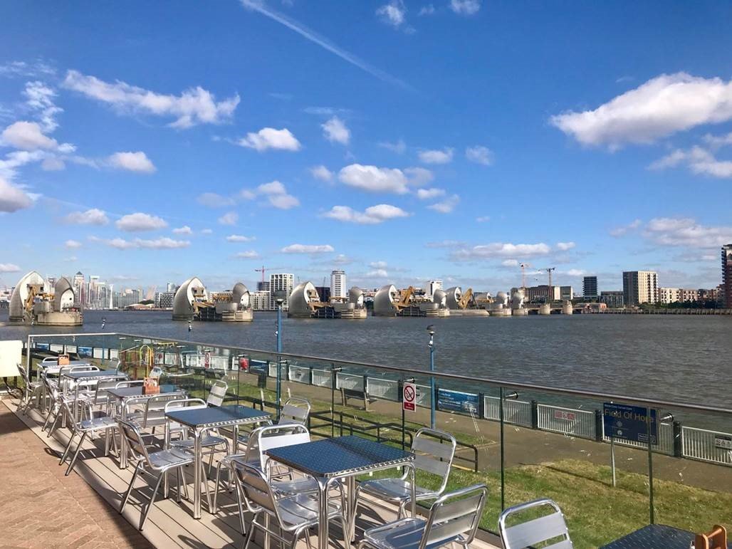 The Thames Barrier Information Centre   New Glass Balcony With 