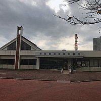 こちらで自転車を貸し出し