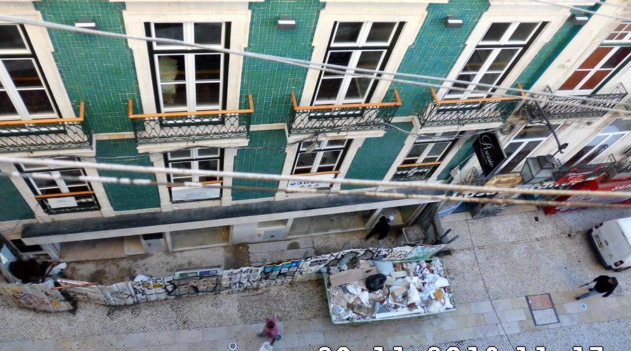 Blick aus dem Fenster
