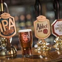 Stunning cask ales..