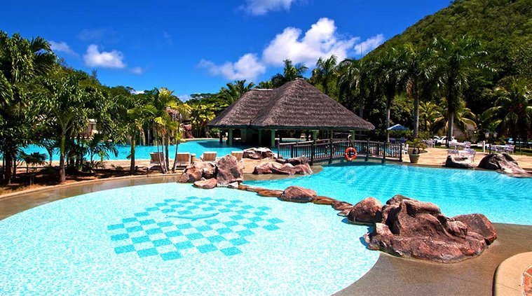 Pool & Pool bar area