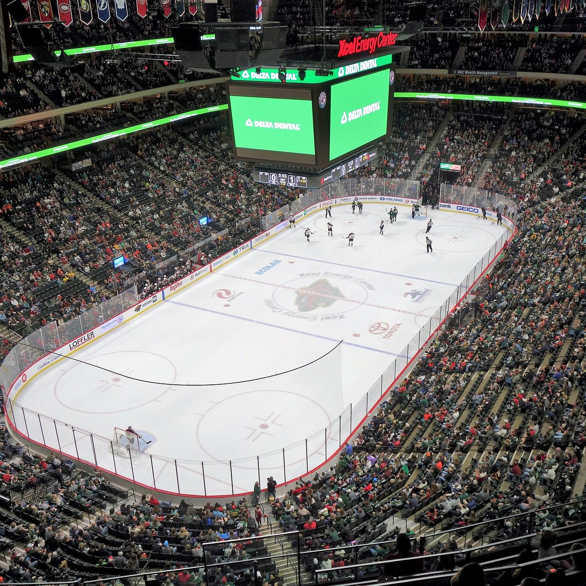 Minnesota Wild - 1200: Official seating capacity at TRIA