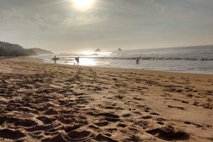 Piscina y playa