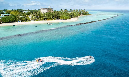 Experience an adrenaline-filled ride through crystal waters of Indian Ocean