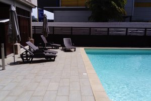 Piscine et plage