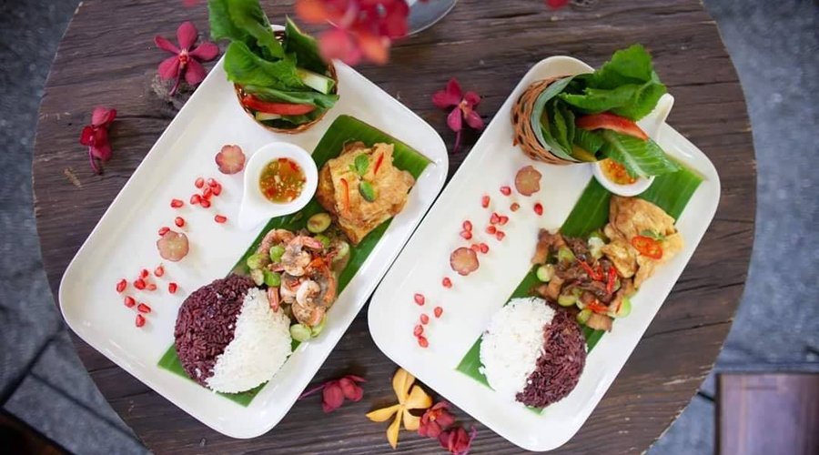 designed food with very good thai taste