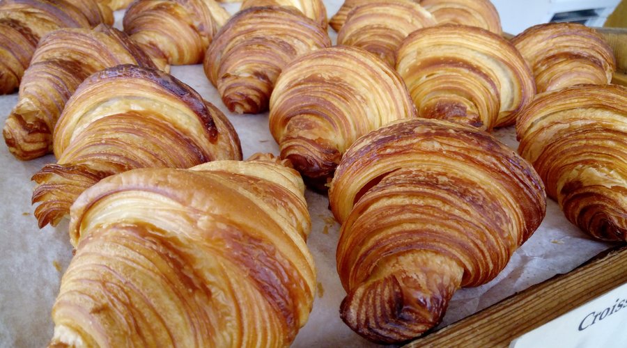 Freshly baked croissants! Every day, just delicious!