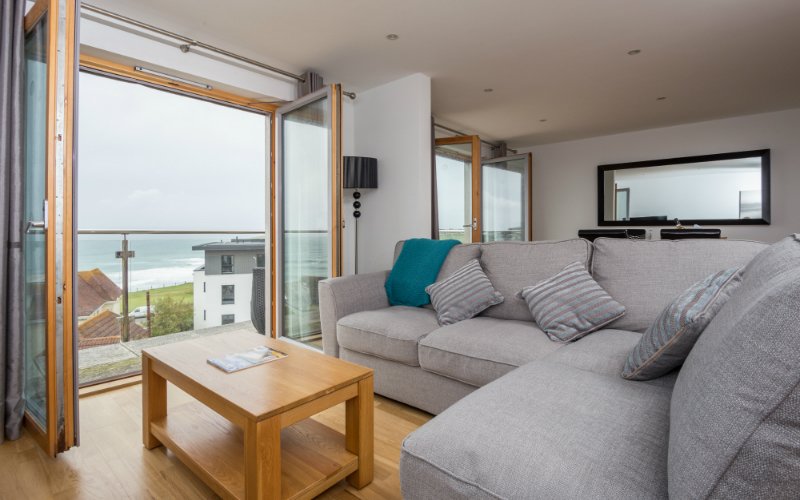 Fistral beach clearance apartments