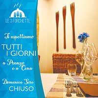 Aperto tutti i giorni a pranzo e cena