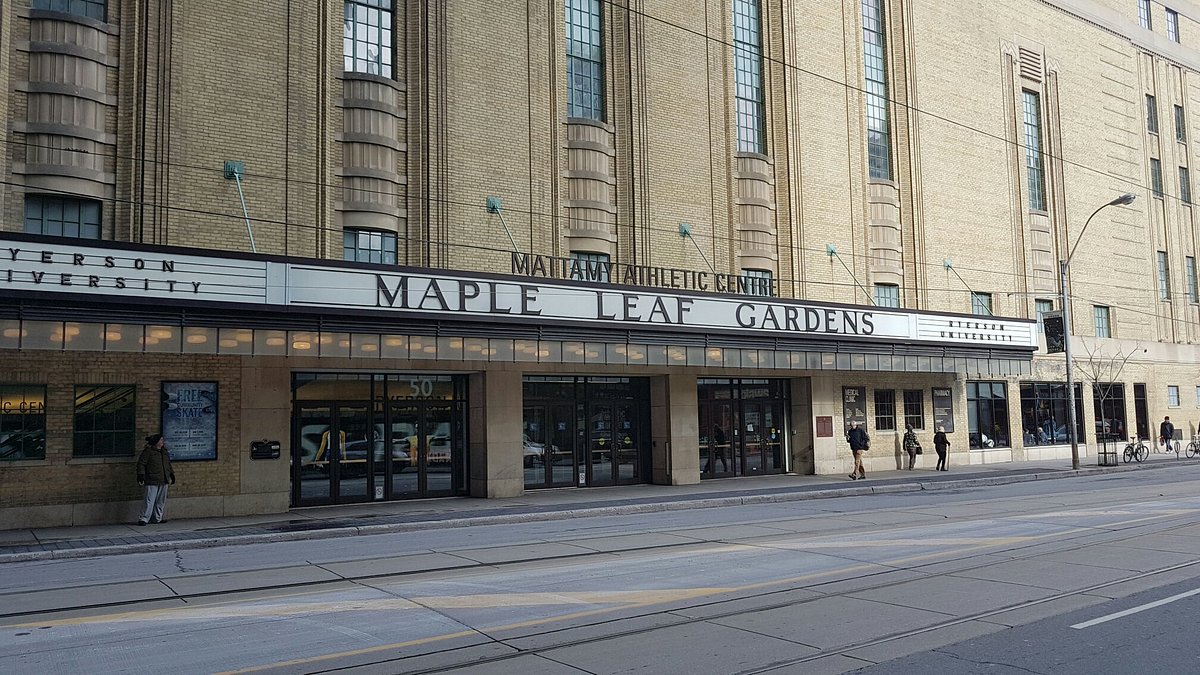 Maple Leaf Gardens, Toronto's Maple Leaf Gardens. Former ho…