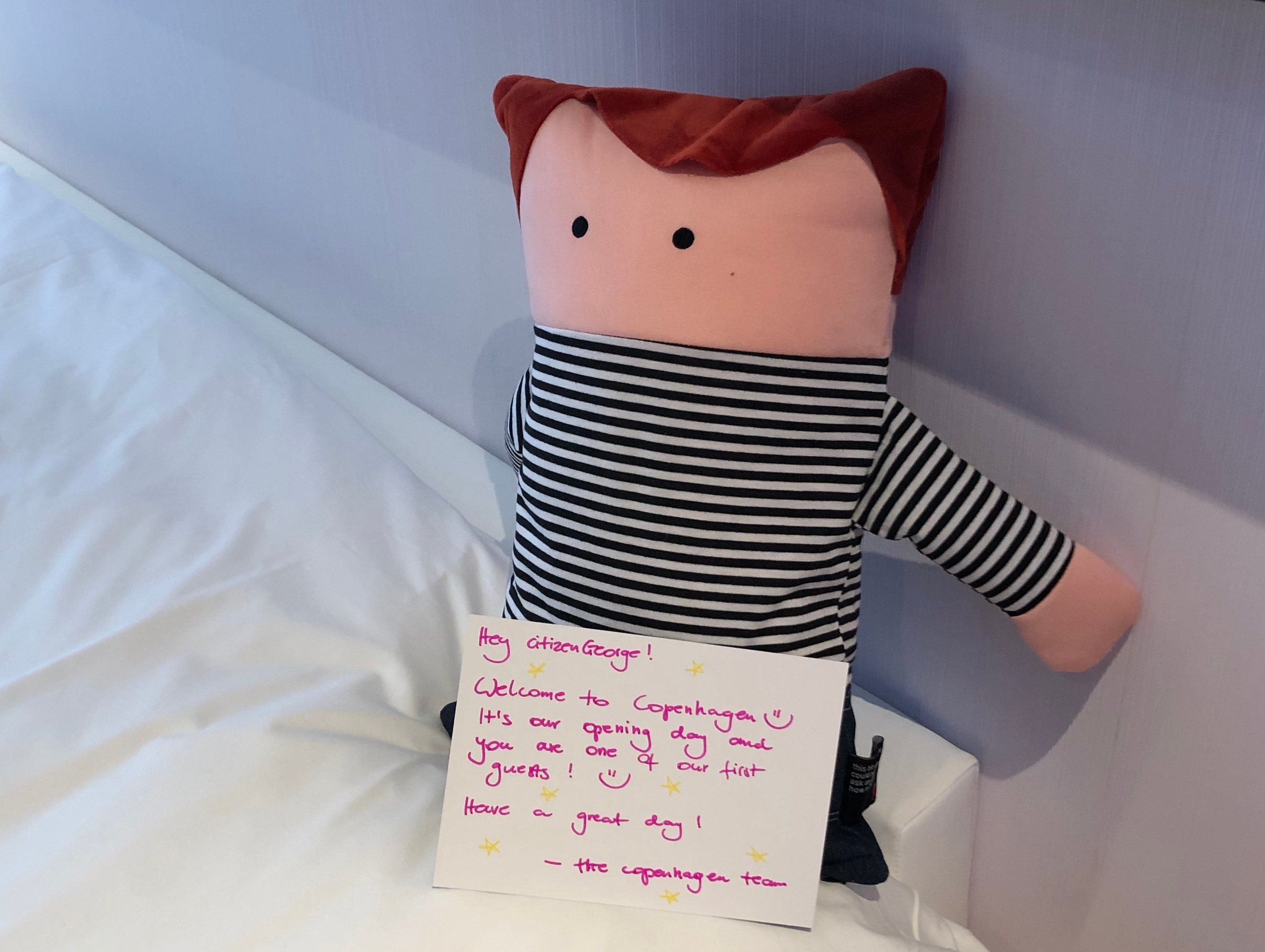 Citizenm pillow clearance doll