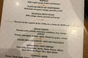 Menú
